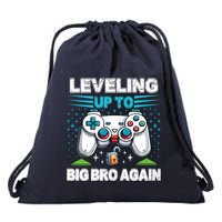 Leveling Up To Big Bro Again 2024 Drawstring Bag