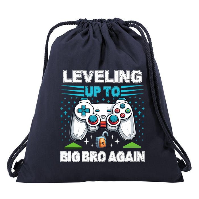 Leveling Up To Big Bro Again 2024 Drawstring Bag