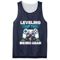 Leveling Up To Big Bro Again 2024 Mesh Reversible Basketball Jersey Tank