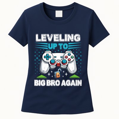 Leveling Up To Big Bro Again 2024 Womens T-Shirt