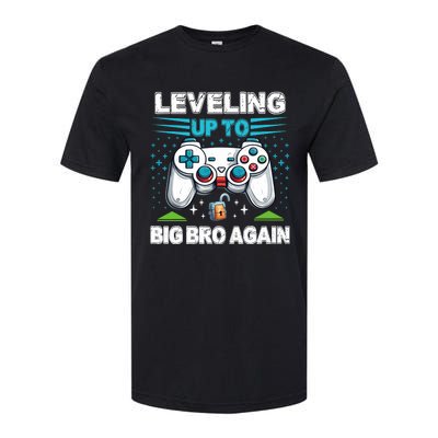 Leveling Up To Big Bro Again 2024 Softstyle® CVC T-Shirt