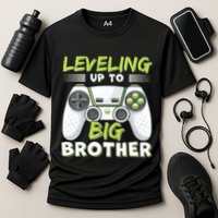Leveling Up To Big Brother Cooling Performance Crew T-Shirt