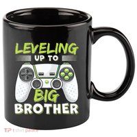 Leveling Up To Big Brother 11oz C Handle Ceramic Mug