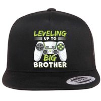 Leveling Up To Big Brother Flat Bill Trucker Hat