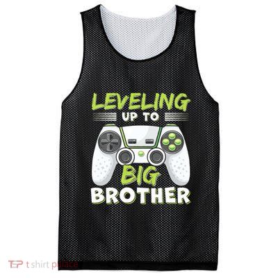 Leveling Up To Big Brother Mesh Reversible Basketball Jersey Tank