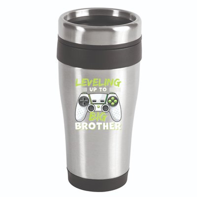 Leveling Up To Big Brother 16oz Travel Tumbler