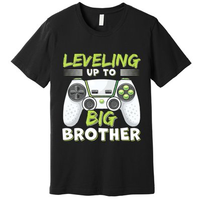 Leveling Up To Big Brother Premium T-Shirt