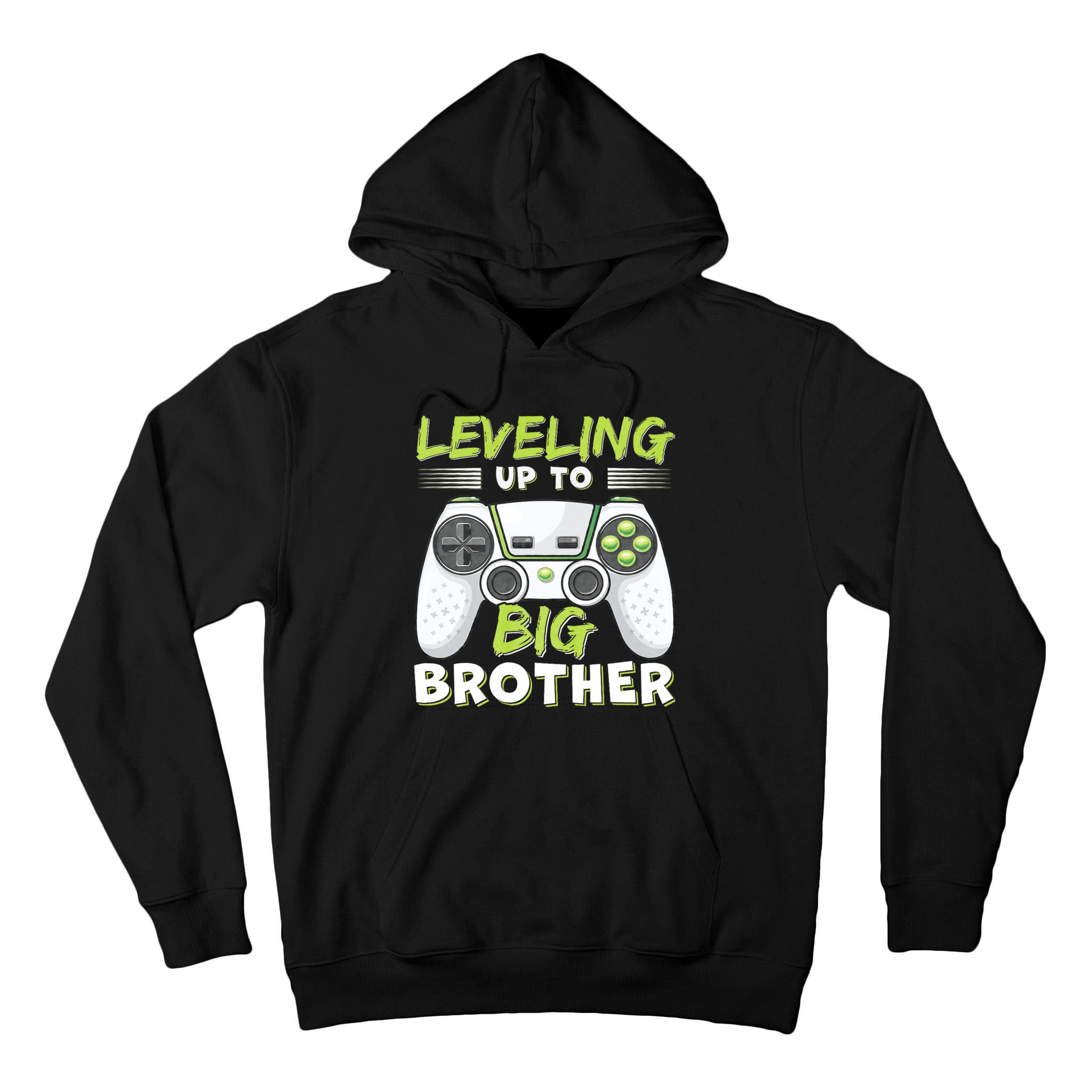 Leveling Up To Big Brother Tall Hoodie