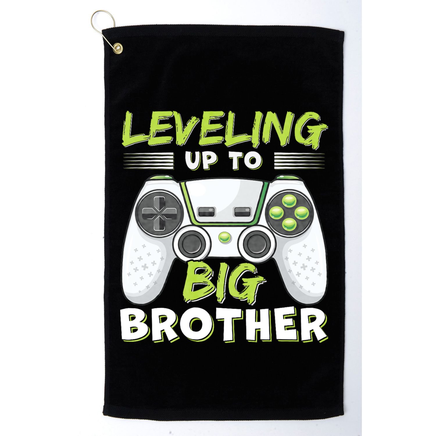 Leveling Up To Big Brother Golf Towel