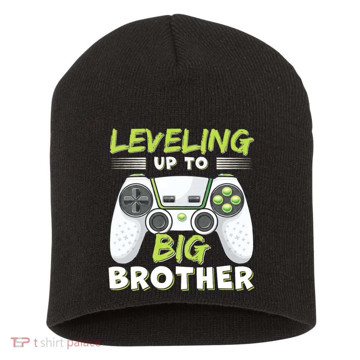 Leveling Up To Big Brother Short Acrylic Beanie