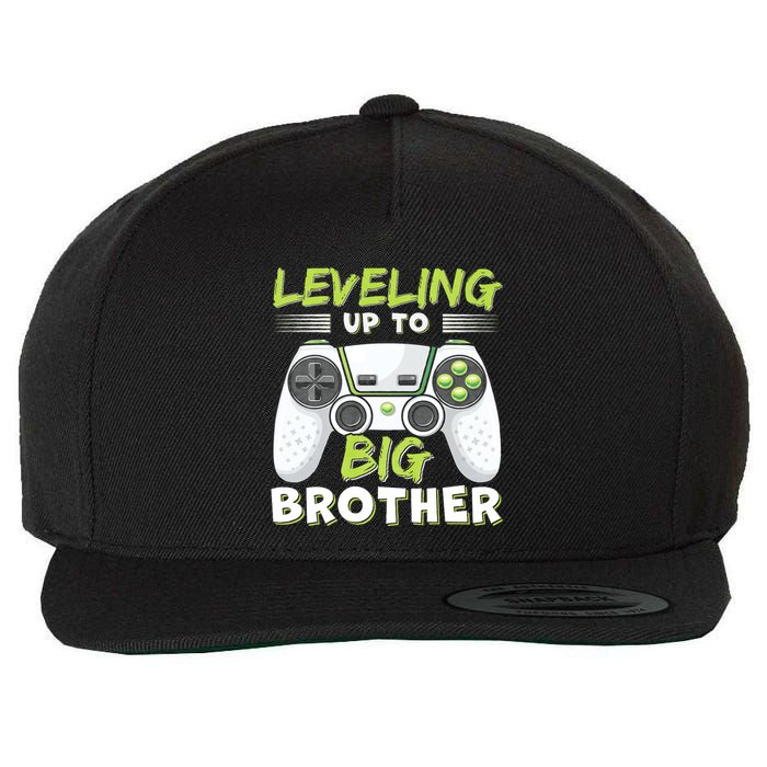 Leveling Up To Big Brother Wool Snapback Cap