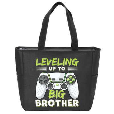 Leveling Up To Big Brother Zip Tote Bag