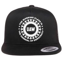 Liberators Uaw The Working Class Is The Arsenal Of Democracy Flat Bill Trucker Hat