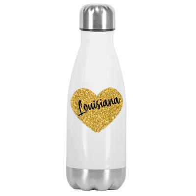 Louisiana Usa Travel Stainless Steel Insulated Water Bottle