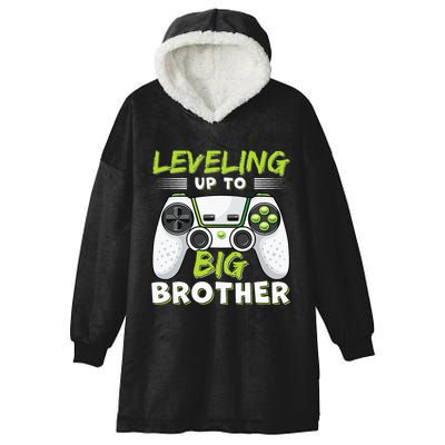 Leveling Up to Big Brother Hooded Wearable Blanket