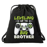 Leveling Up to Big Brother Drawstring Bag