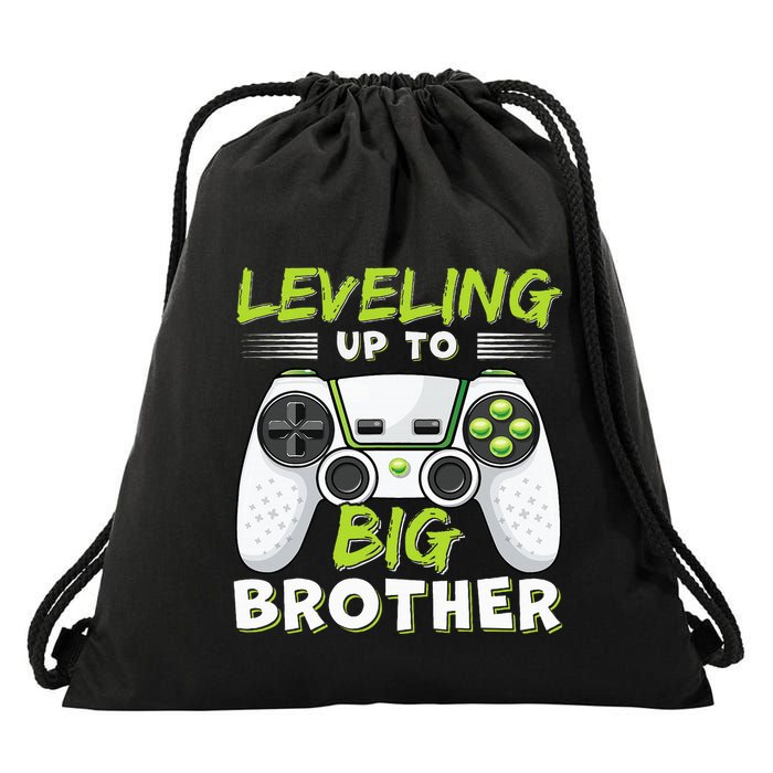 Leveling Up to Big Brother Drawstring Bag