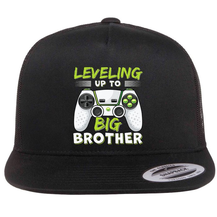 Leveling Up to Big Brother Flat Bill Trucker Hat