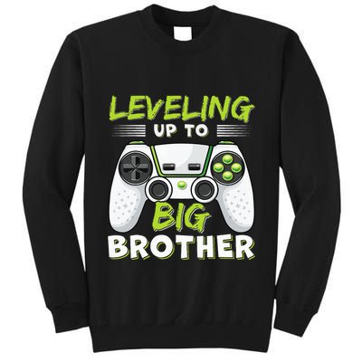 Leveling Up to Big Brother Tall Sweatshirt