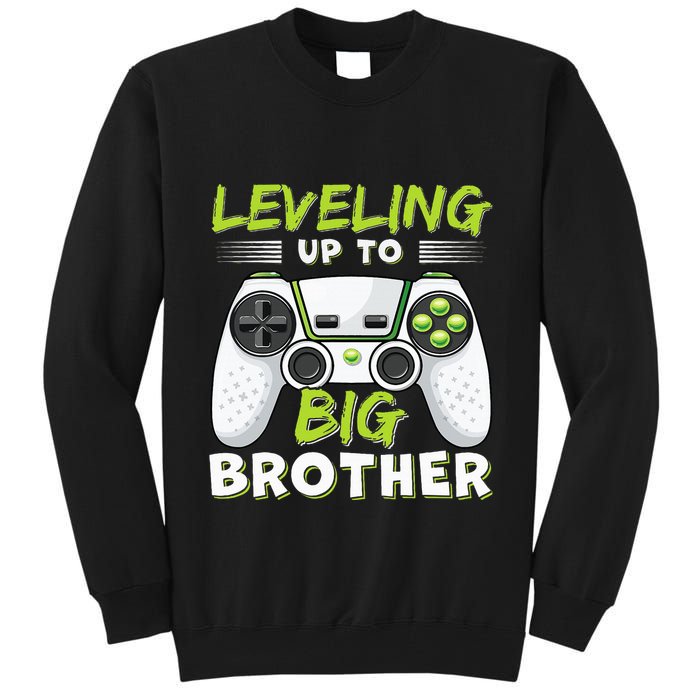 Leveling Up to Big Brother Tall Sweatshirt