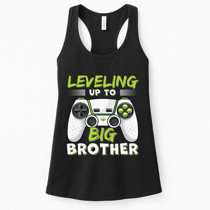 Leveling Up to Big Brother Womens Tank Top