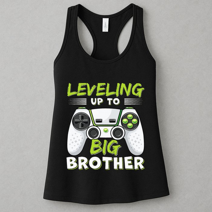 Leveling Up to Big Brother Womens Tank Top