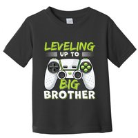 Leveling Up to Big Brother Toddler T-Shirt