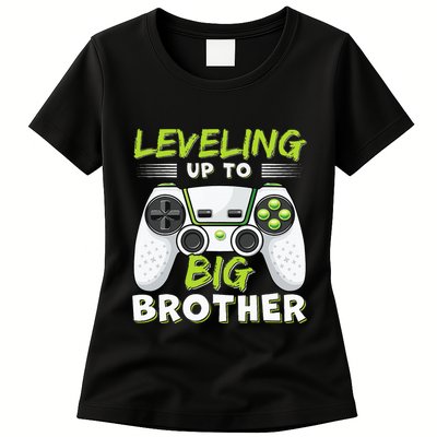 Leveling Up to Big Brother Womens T-Shirt