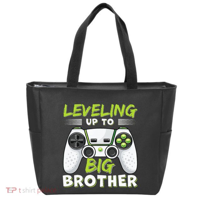 Leveling Up to Big Brother Zip Tote Bag