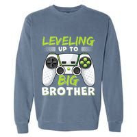 Leveling Up to Big Brother Garment-Dyed Sweatshirt