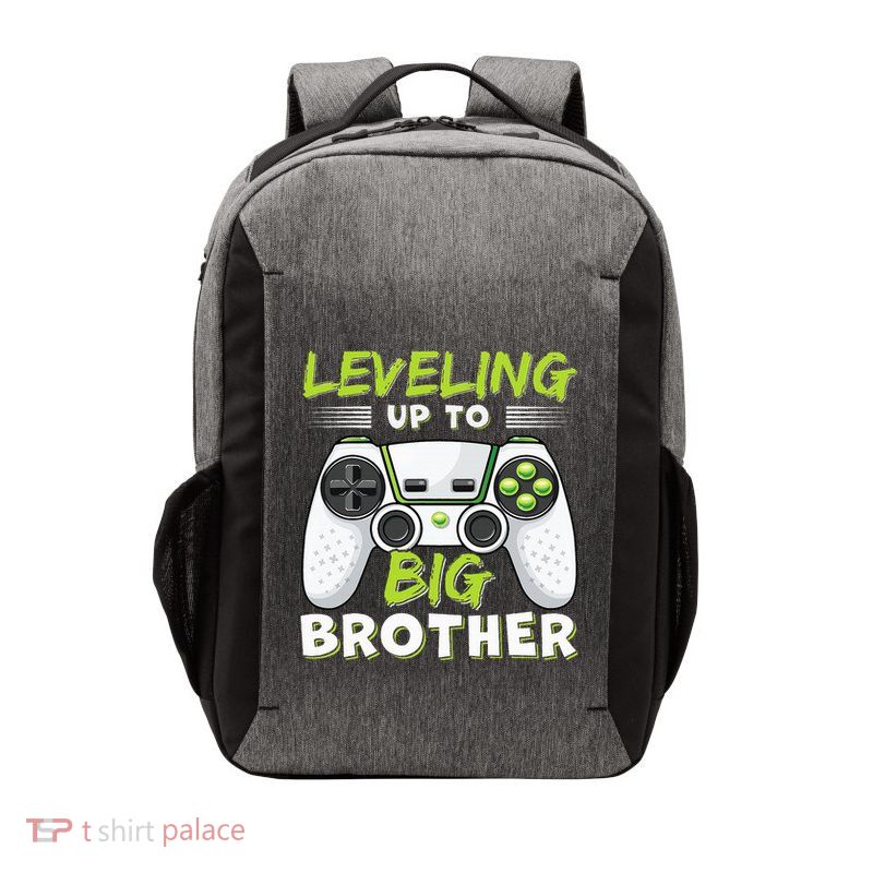 Leveling Up to Big Brother Vector Backpack