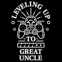 Leveling Up To Great Uncle Promoted To Granduncle Gamer Cool Gift Impact Tech Backpack