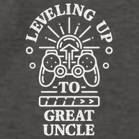 Leveling Up To Great Uncle Promoted To Granduncle Gamer Cool Gift Vector Backpack