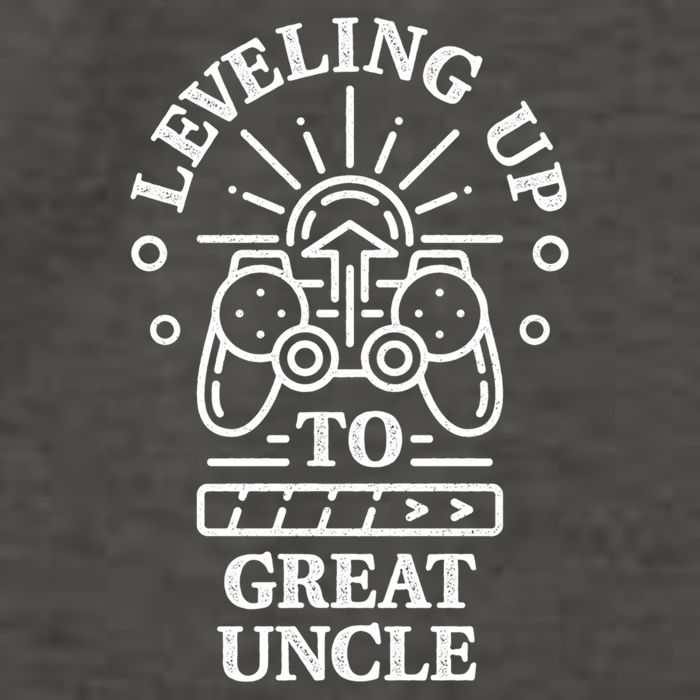 Leveling Up To Great Uncle Promoted To Granduncle Gamer Cool Gift Vector Backpack