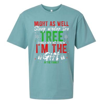 Lay Under The Tree Cause We Know I'm The Gift In The Family  Sueded Cloud Jersey T-Shirt