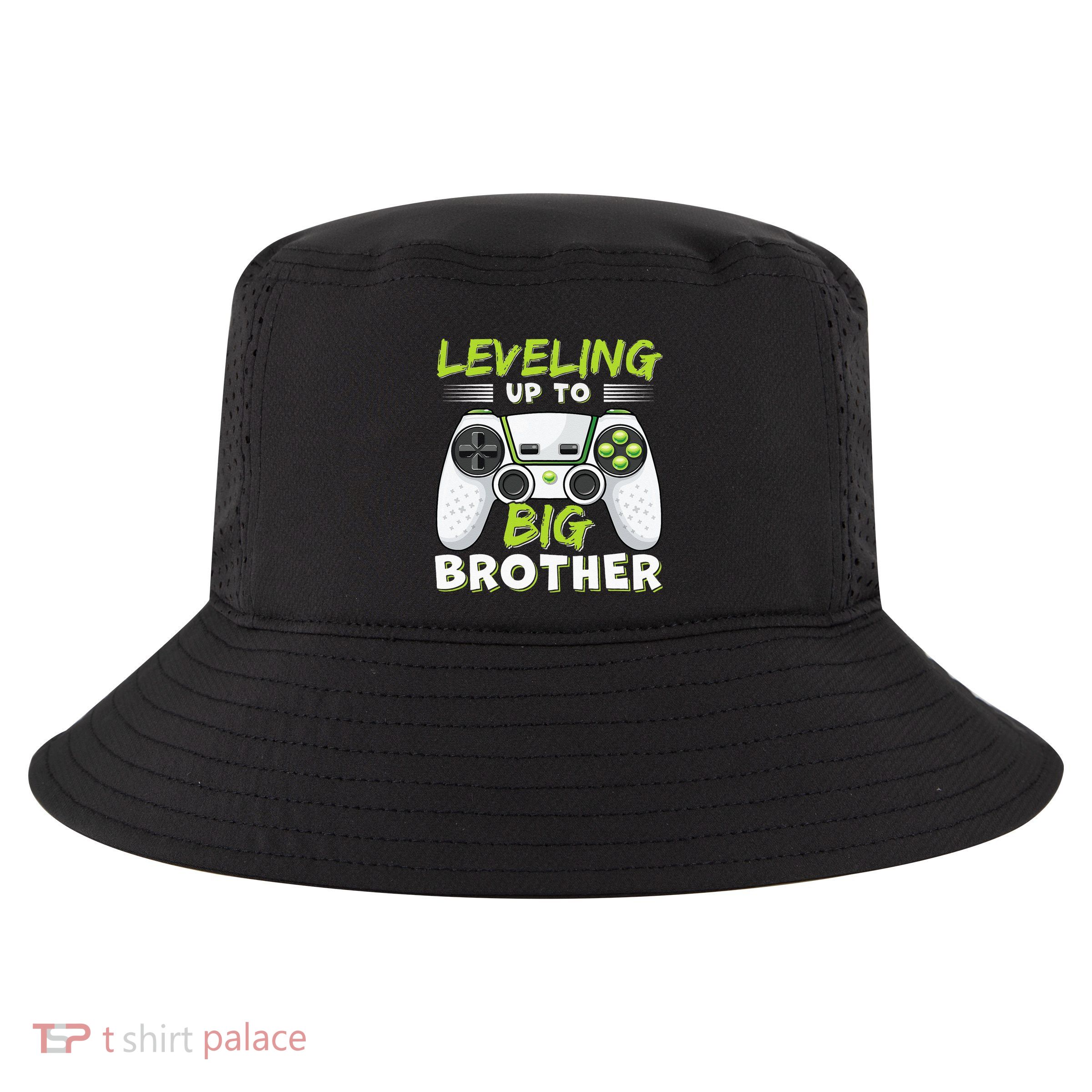 Leveling Up To Big Brother Cool Comfort Performance Bucket Hat