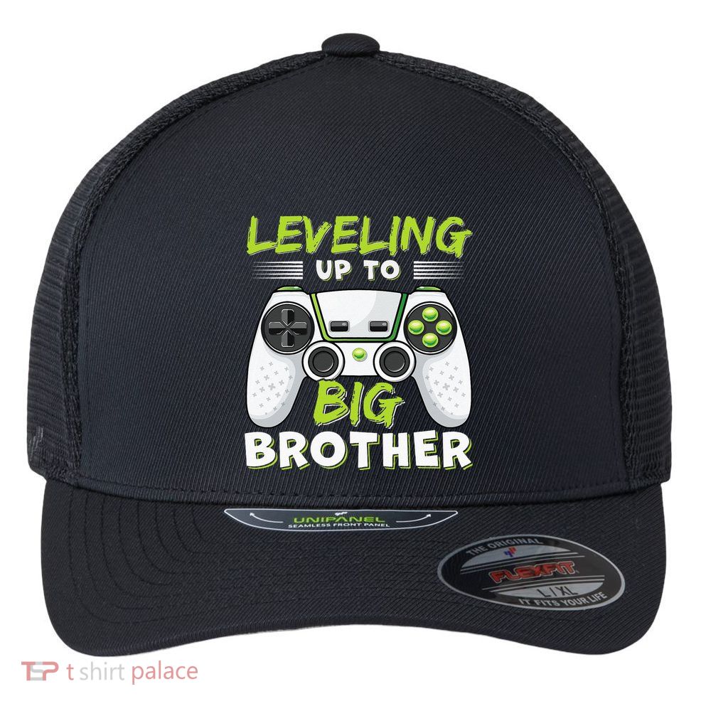 Leveling Up To Big Brother Flexfit Unipanel Trucker Cap
