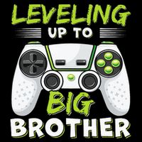Leveling Up To Big Brother Cooling Performance Crew T-Shirt