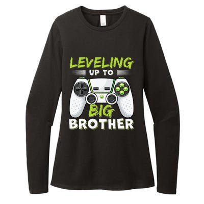 Leveling Up To Big Brother Womens CVC Long Sleeve Shirt