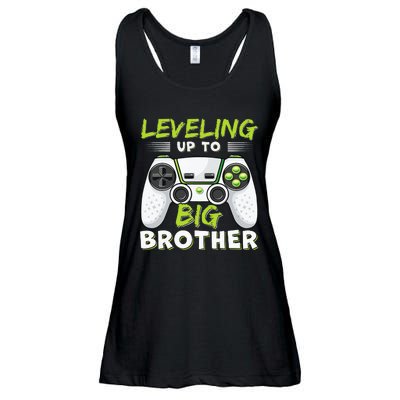 Leveling Up To Big Brother Ladies Essential Flowy Tank