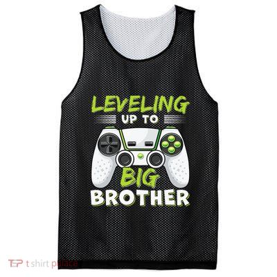 Leveling Up To Big Brother Mesh Reversible Basketball Jersey Tank