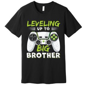 Leveling Up To Big Brother Premium T-Shirt