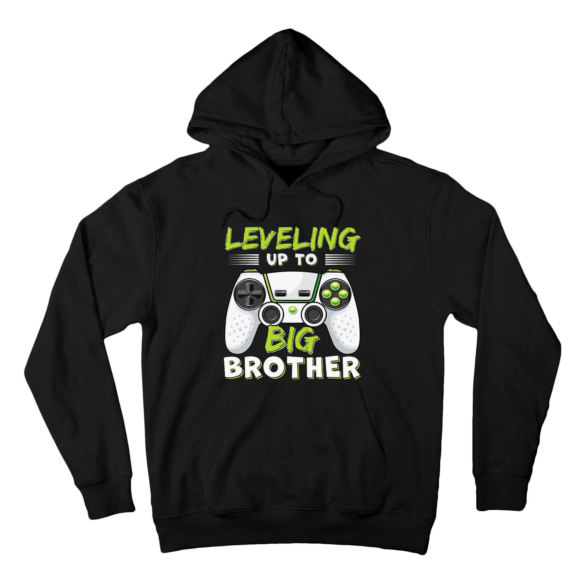 Leveling Up To Big Brother Tall Hoodie