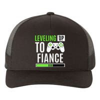 Leveling Up To Fiance Gaming Gender Reveal Announcement Yupoong Adult 5-Panel Trucker Hat