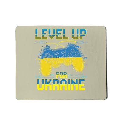 Level Up Ukraine Support Mousepad