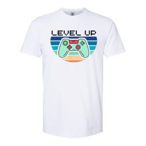 Level Up Video Game Controller Gamer Enthusiast Softstyle CVC T-Shirt