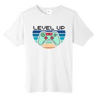 Level Up Video Game Controller Gamer Enthusiast Tall Fusion ChromaSoft Performance T-Shirt