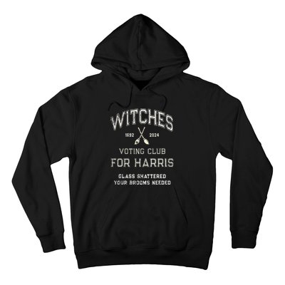 Local Union Witches For Kamala Harris 1692 2024 Glass Hoodie