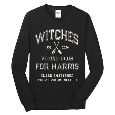 Local Union Witches For Kamala Harris 1692 2024 Glass Tall Long Sleeve T-Shirt