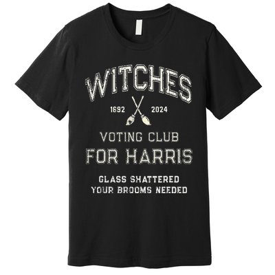 Local Union Witches For Kamala Harris 1692 2024 Glass Premium T-Shirt